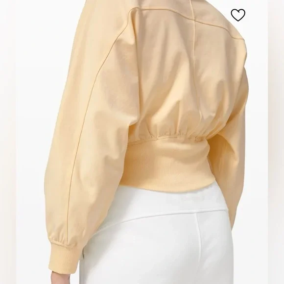 EUC 🍋 Lululemon LA Ribbed Waist Long Sleeve Shirt - Picture 4 of 8